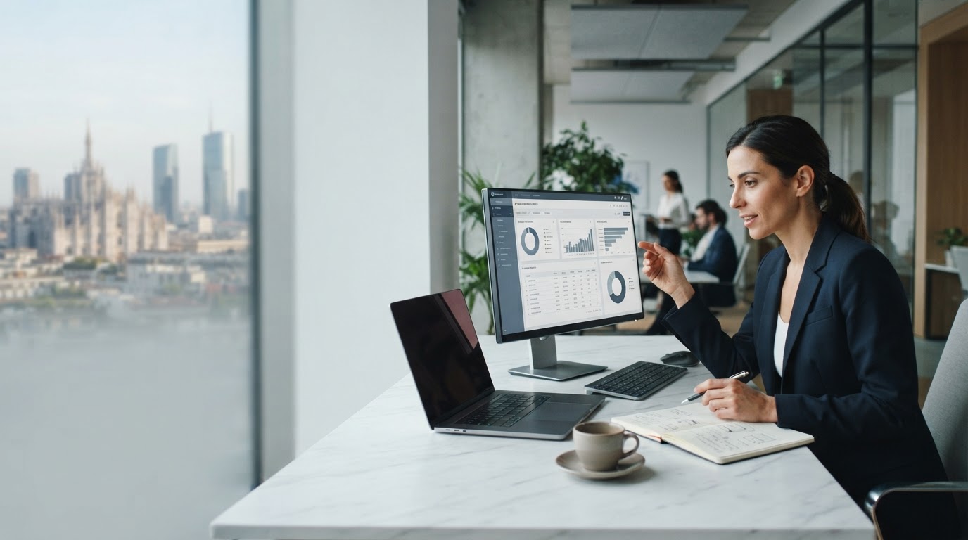Jynovini Falevik - interfaccia della piattaforma di analisi predittiva per il trading